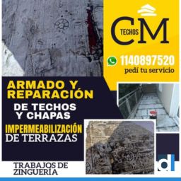 Techista. Estructuras de madera, chapa, impermeabilización, reparación de filtraciones y techos en Zona Norte de GBA.