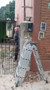 Electricista matriculado, Instalación de medidores homologados Edenor. Instalación para obras y comercios.